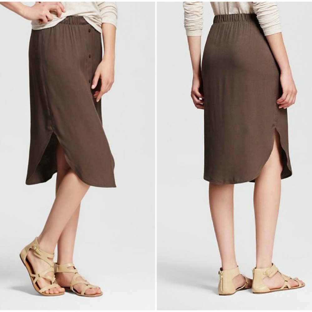 NWOT Soul Cake Dolphin Hem Skirt